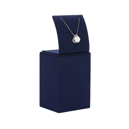 Jewelry Display Props Blue Microfiber Window Necklace Earring Ring Stand My Store