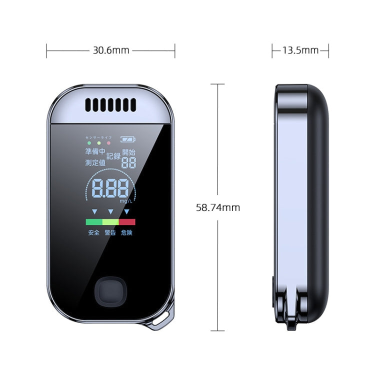 Mini Non-contact High-sensitivity Color Screen Digital Display Alcohol Tester ÎҵÄÉ̵ê