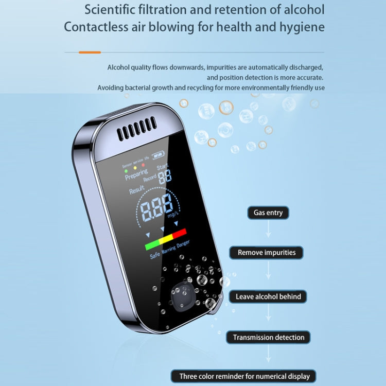 Mini Non-contact High-sensitivity Color Screen Digital Display Alcohol Tester ÎҵÄÉ̵ê