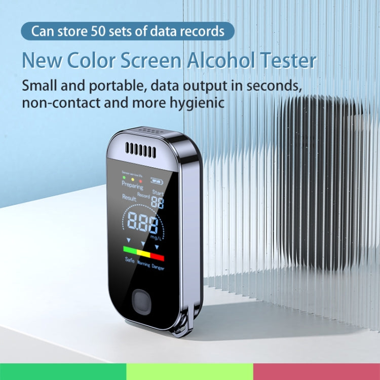 Mini Non-contact High-sensitivity Color Screen Digital Display Alcohol Tester