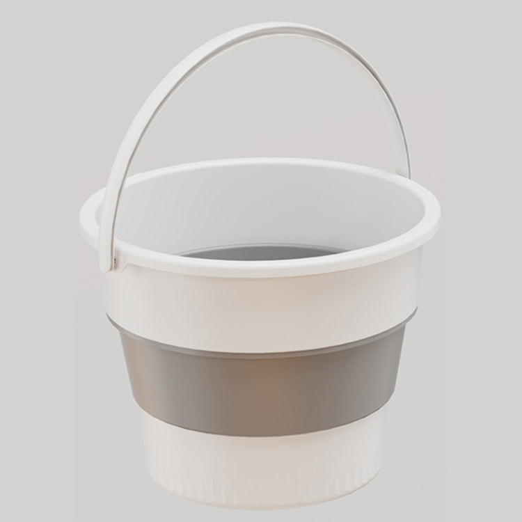 Small 5L Folding Thickened Portable Plastic Bucket Outdoor Fishing Barrel Car Travel Wash Barrel Reluova