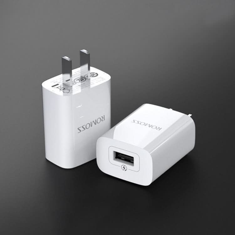 ROMOSS TK05S 5V1A Fast Charging Data Cable Charging Head For Apple, CN Plug