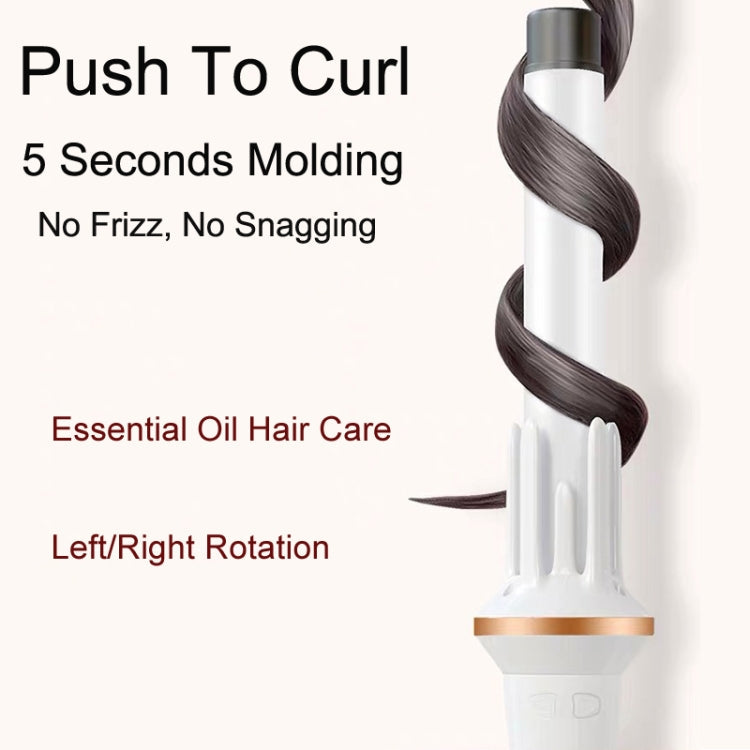 Automatic Curling Iron With Bi-Directional Rotating Ceramic Glaze Coating Hair Care My Store