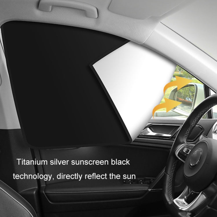 Heat-insulating Opaque Vinyl Coated Magnetic Car Curtains ÎҵÄÉ̵ê