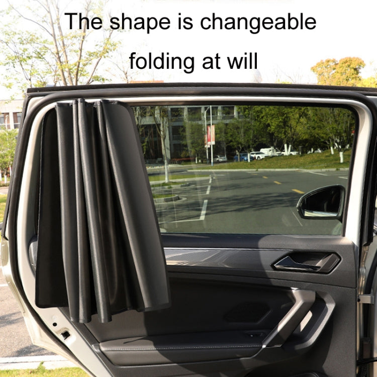 Heat-insulating Opaque Vinyl Coated Magnetic Car Curtains ÎҵÄÉ̵ê