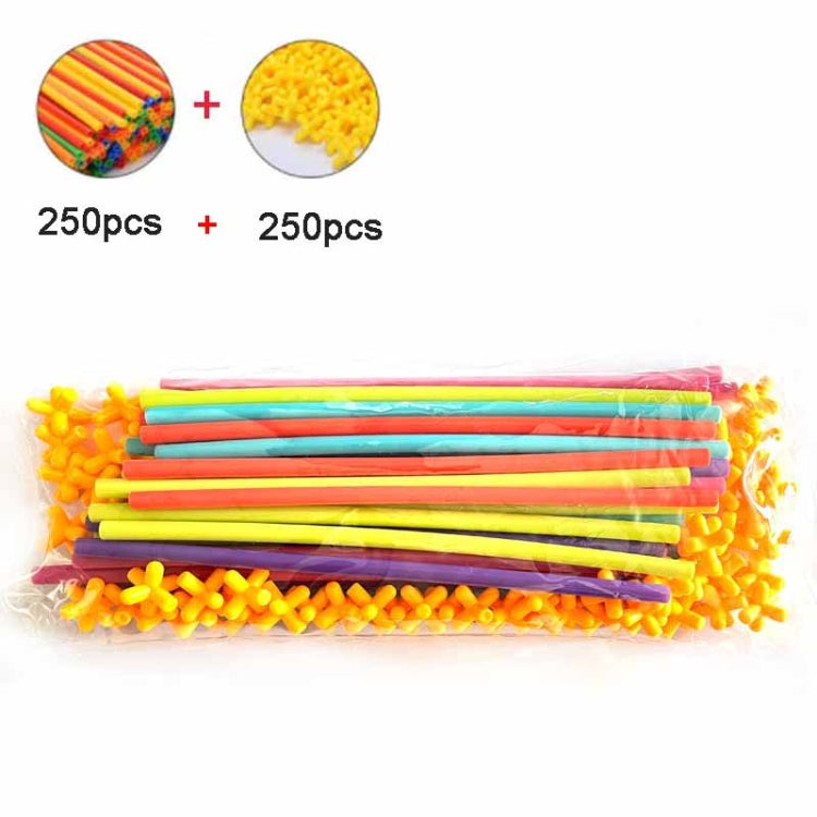 DIY Plastic 4D Straw Building Blocks Joint Funny Development Toys Reluova