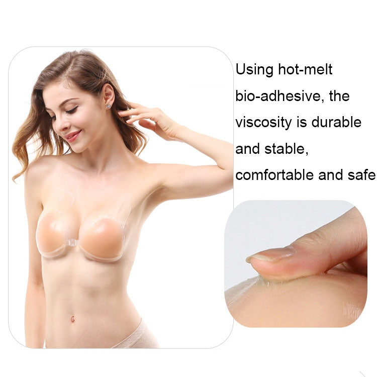 Breast Stickers Women Silicone Push-Up Nipple Stickers Invisible Anti-Fade Bra My Store