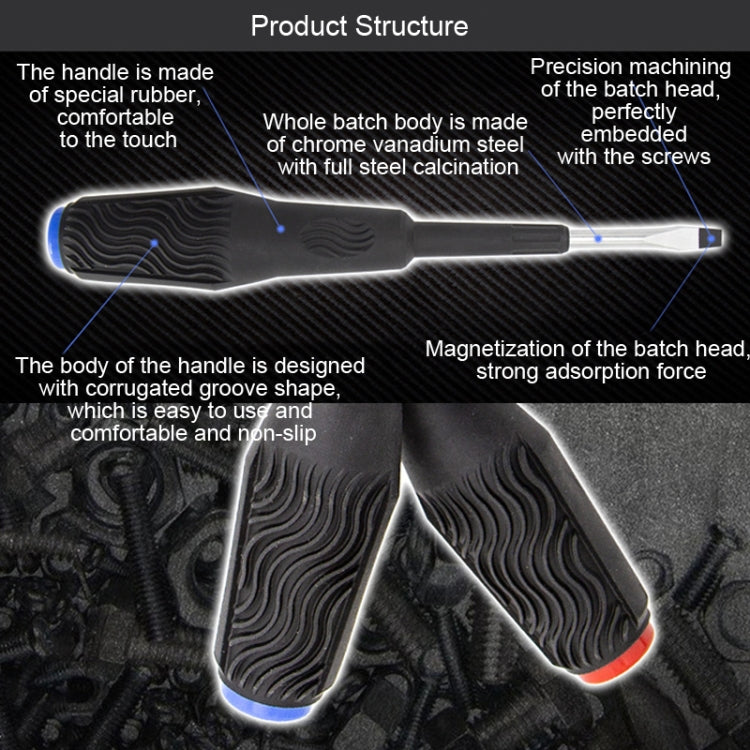 Non-Slip Handle With Magnetic Screwdriver My Store