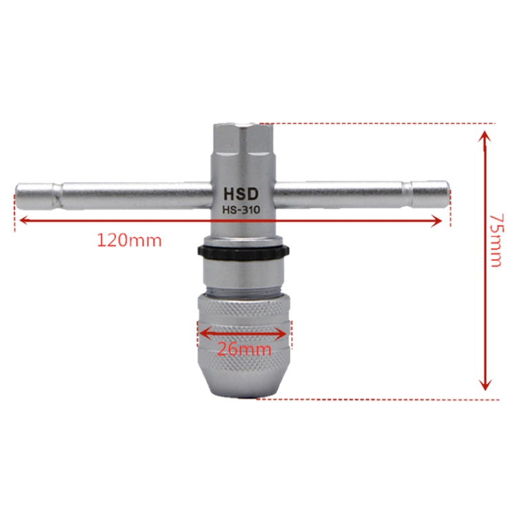 Forward And Backward Adjustable Ratchet Tapping Spanner Quick Reamer Tapping Wrench My Store