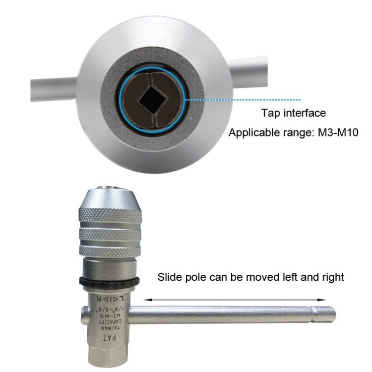 Forward And Backward Adjustable Ratchet Tapping Spanner Quick Reamer Tapping Wrench My Store