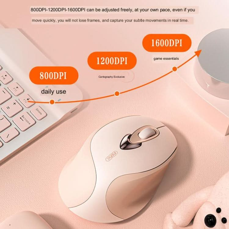 Inphic M8 Wireless Mouse Charging Quiet Office Home 2.4G USB Mouse My Store