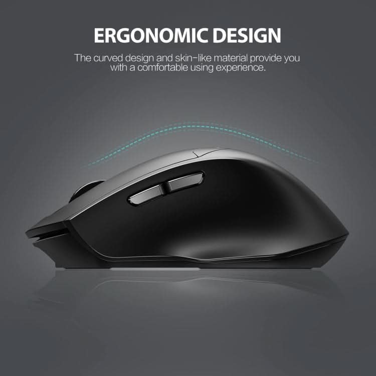 Inphic DR01 Bluetooth 3 Mode Wireless Mouse Charging Quiet Office Game Laptop Computer Home Use My Store