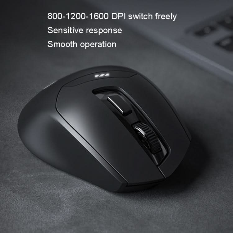 Inphic DR01 Bluetooth 3 Mode Wireless Mouse Charging Quiet Office Game Laptop Computer Home Use My Store