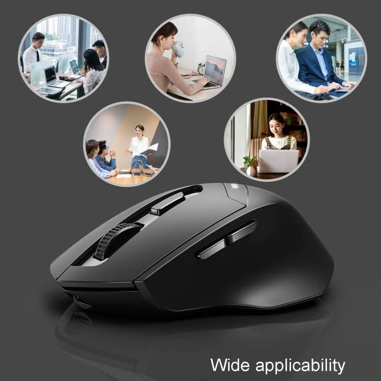 Inphic DR01 Bluetooth 3 Mode Wireless Mouse Charging Quiet Office Game Laptop Computer Home Use My Store