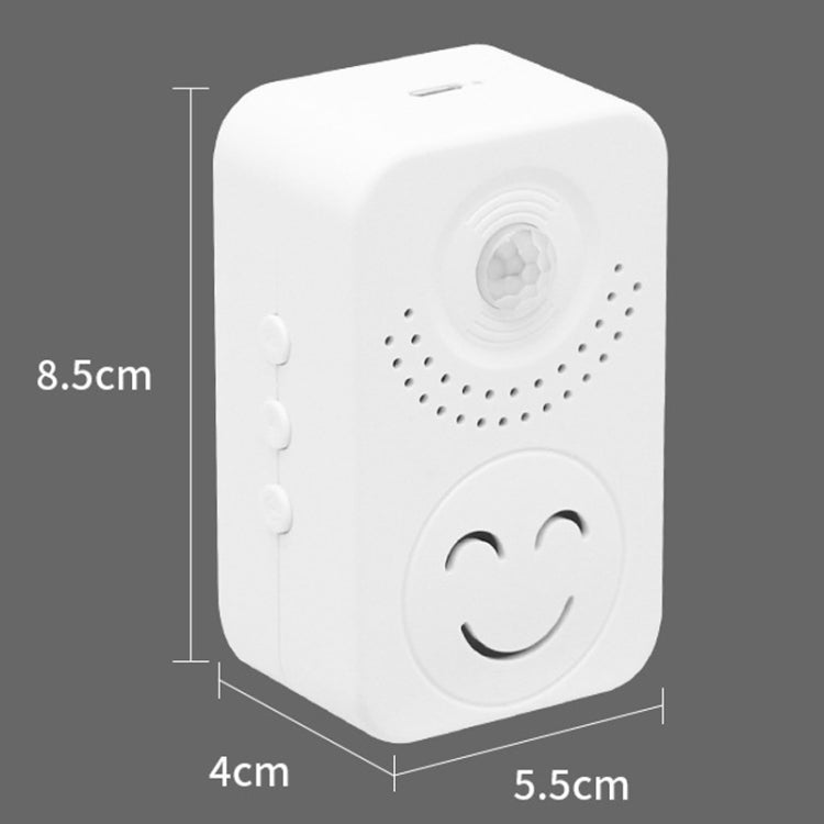 Small Horn Voice Announcement Sensor Entrance Voice Broadcaster Can Used As Doorbell Reluova