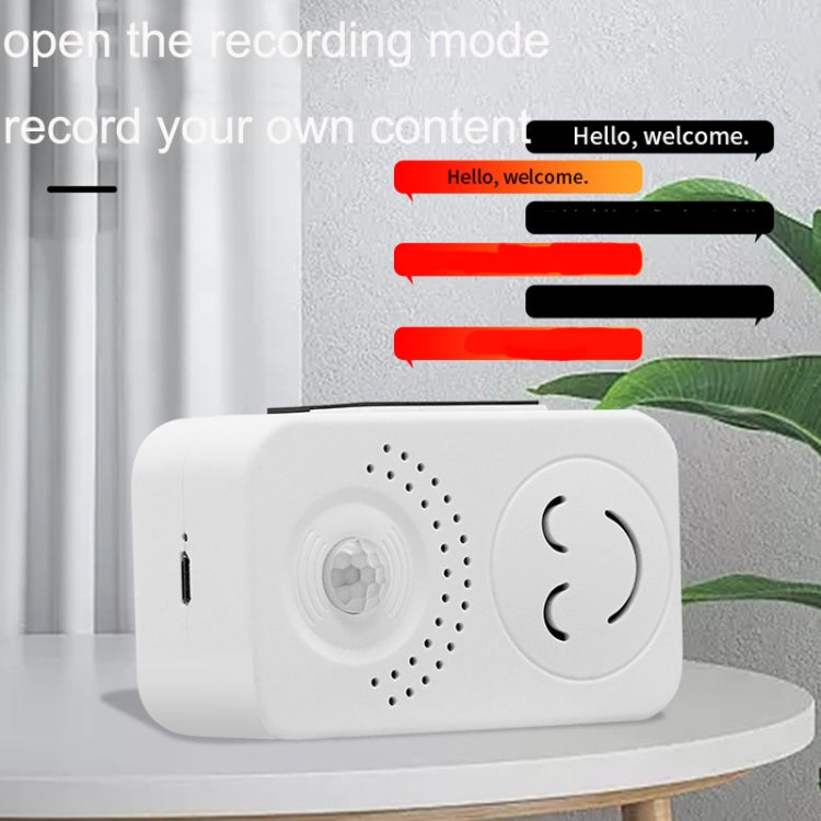 Small Horn Voice Announcement Sensor Entrance Voice Broadcaster Can Used As Doorbell Reluova