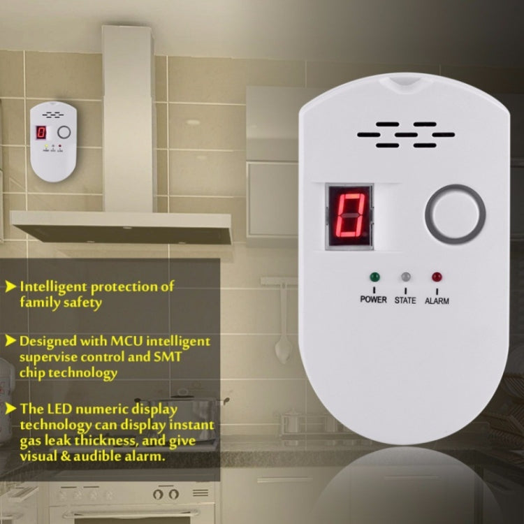 Combustible Gas Pipeline Digital Display Alarm Reluova