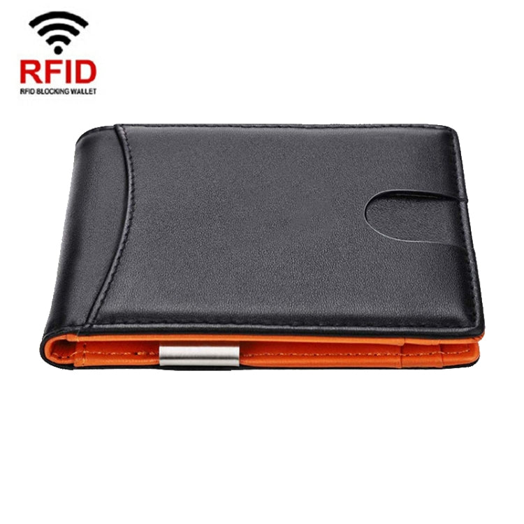 RFID Anti-Theft Brush Men Vintage Leather Wallet Card Case My Store