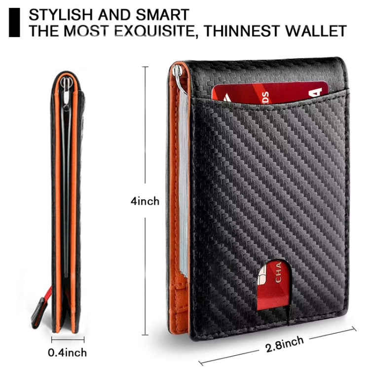 RFID Anti-Theft Brush Leather Multi Card Pocket Coin Wallet Credit Card Case My Store