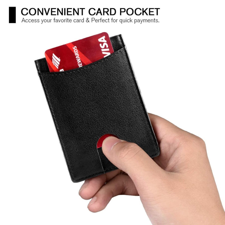 RFID Anti-Theft Brush Leather Multi Card Pocket Coin Wallet Credit Card Case My Store