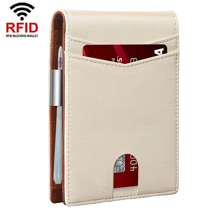 RFID Anti-Magnetic And Anti-Theft Leather Multi-Card Credit Card Wallet Coin Purse My Store