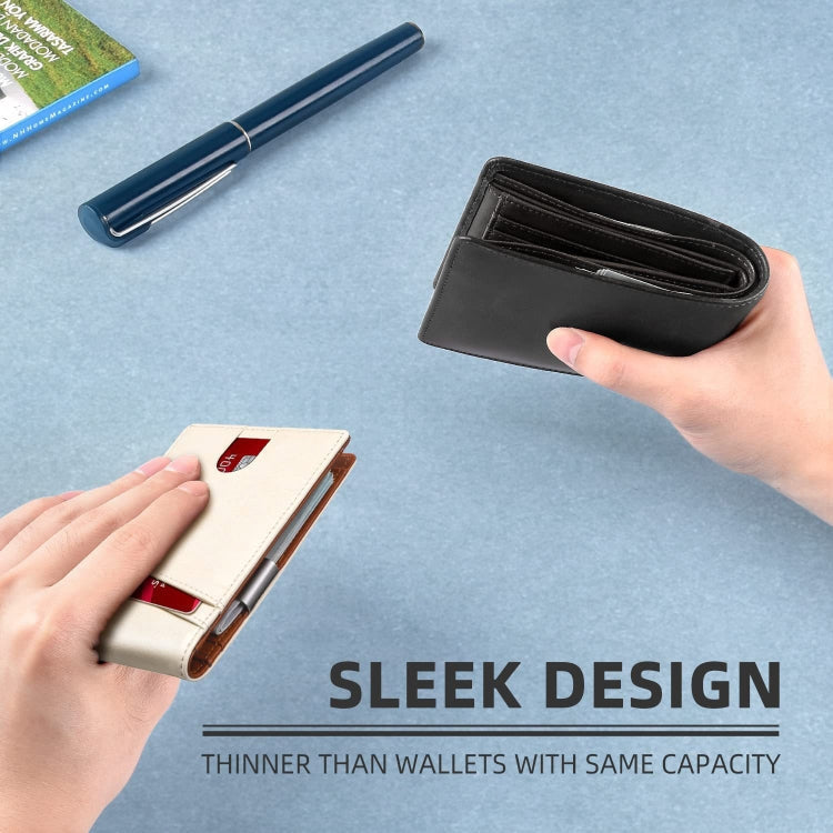 RFID Anti-Magnetic And Anti-Theft Leather Multi-Card Credit Card Wallet Coin Purse My Store