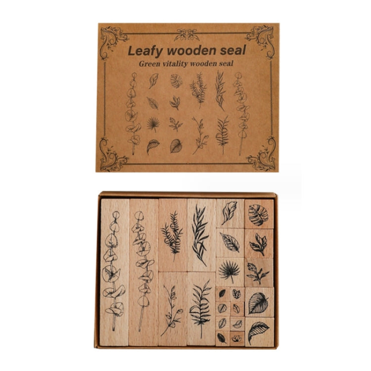 Handbook Seal Holly Wood Rubber Stamp Set My Store