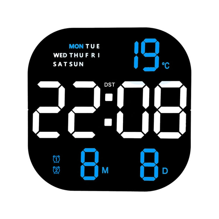 6633 LED Screen Digital Display Timing Desktop Alarm Clock Living Room Hanging Clock My Store