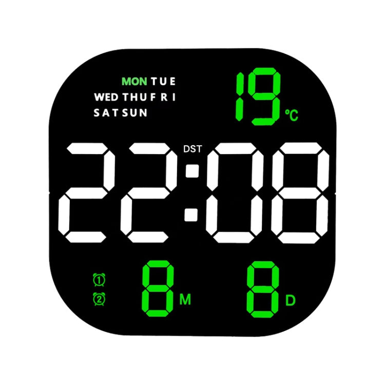 6633 LED Screen Digital Display Timing Desktop Alarm Clock Living Room Hanging Clock My Store