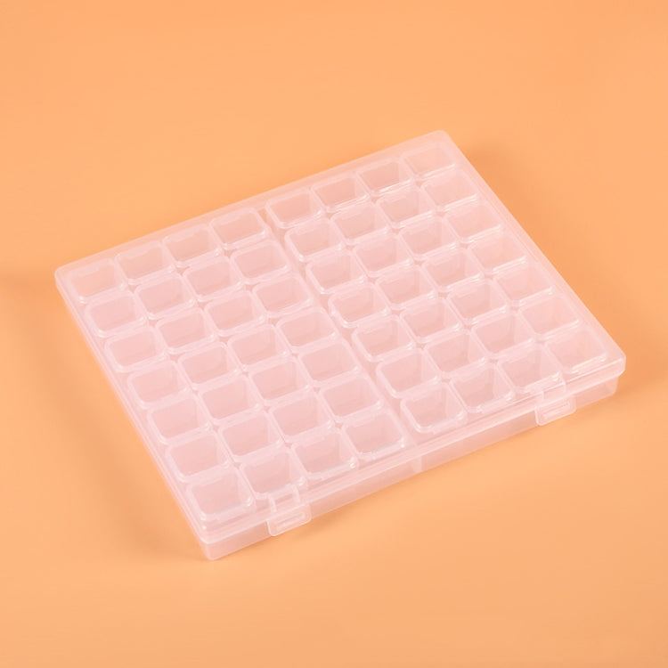 56 Slots Transparent Plastic Storage Box Jewelry Nail Art Rhinestone Bead Box My Store