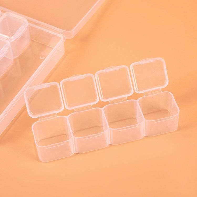 56 Slots Transparent Plastic Storage Box Jewelry Nail Art Rhinestone Bead Box My Store