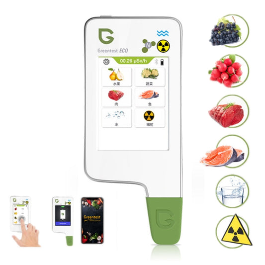 Greentest ECO6 Vegetable, Fruit, Meat Food Nitrate Water Quality Nuclear Radiation Environmental Detector, EU Plug