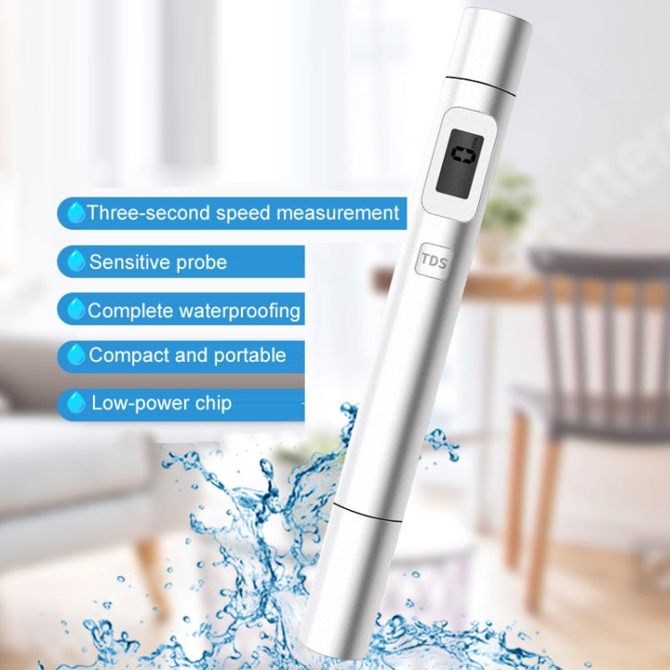 TDS Water Quality Test Pen High-Precision Drinking Tap Water Detector Reluova