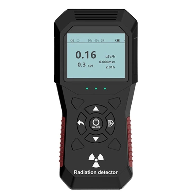 FY803 X-Ray Radiation Meter Alpha Beta Gamma Humidity Nuclear Radiation Detector Rechargeable Real-Time Graph Geiger Reluova