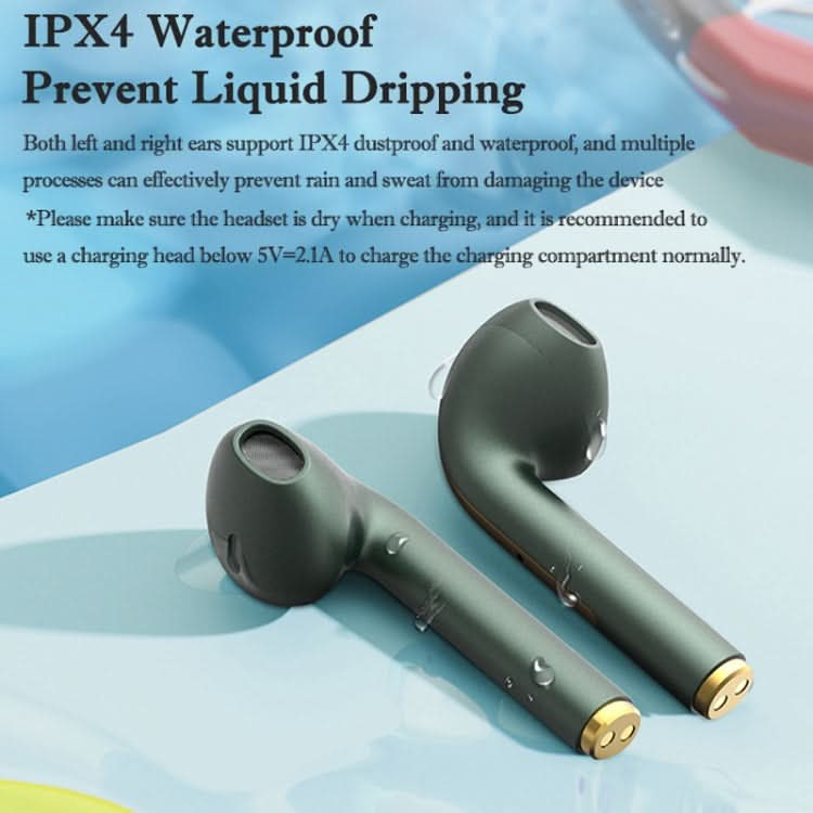 J18 Bluetooth 5.0 TWS In-Ear Wireless Earphones Long Battery Life Headphones