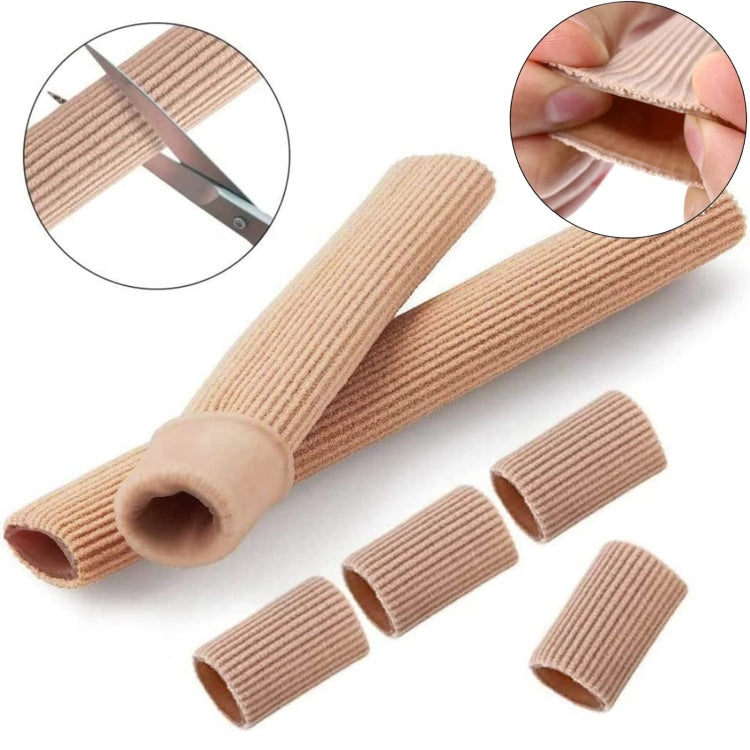 3pcs Toes Fingers Cushion Tube Sleeve Cuttable Silicone Gel Toe Pad For Corns Remover My Store