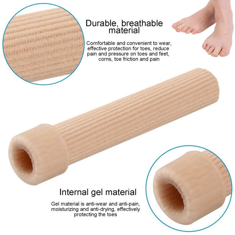 3pcs Toes Fingers Cushion Tube Sleeve Cuttable Silicone Gel Toe Pad For Corns Remover My Store