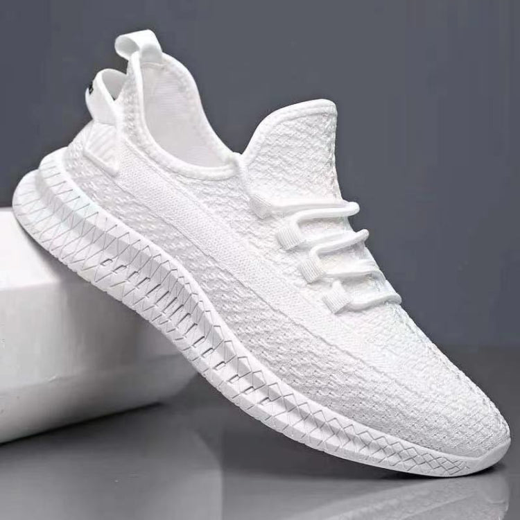 Men Breathable Sneakers Fly Woven Casual Mesh Shoes My Store