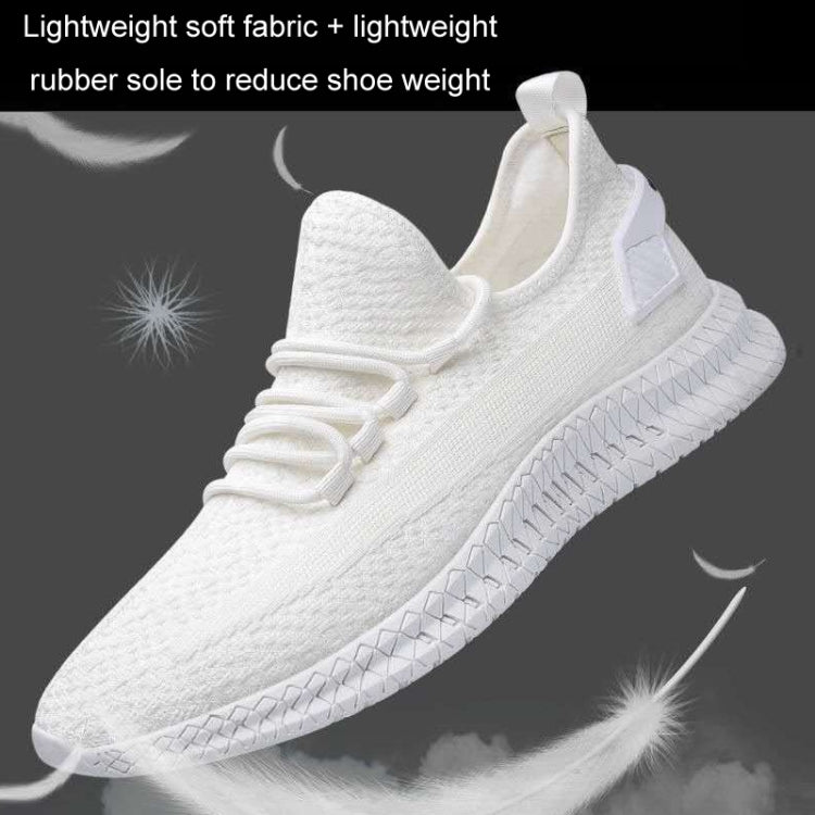 Men Breathable Sneakers Fly Woven Casual Mesh Shoes My Store