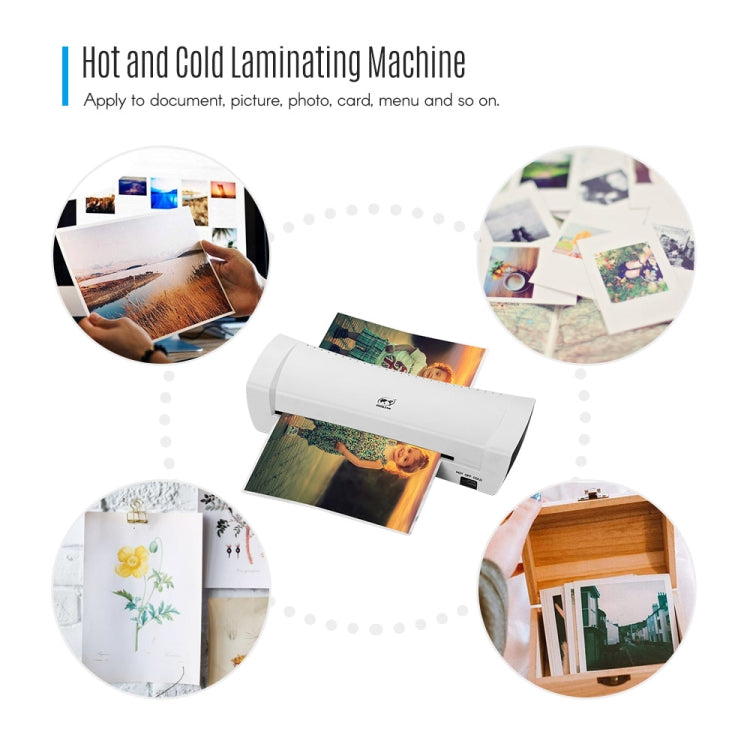 Osmile SL200 A4 Photo Cold and Hot Laminating Machine 340mm/min Speed Reluova