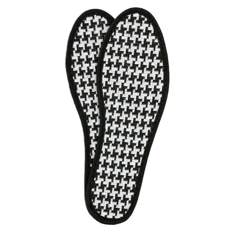 1pairs Bamboo Charcoal Deodorant Comfortable Soft Breathable Insole, Series 1-Reluova