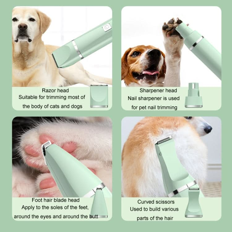 Pet Shaver Cat Dog Paw Hair Clipper Electric Fader - Reluova