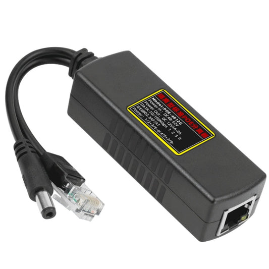 POE-4812G POE Splitter IEEE 802.3AF Standard 12V Output 48V Input for CCTV IP camera Security System Reluova