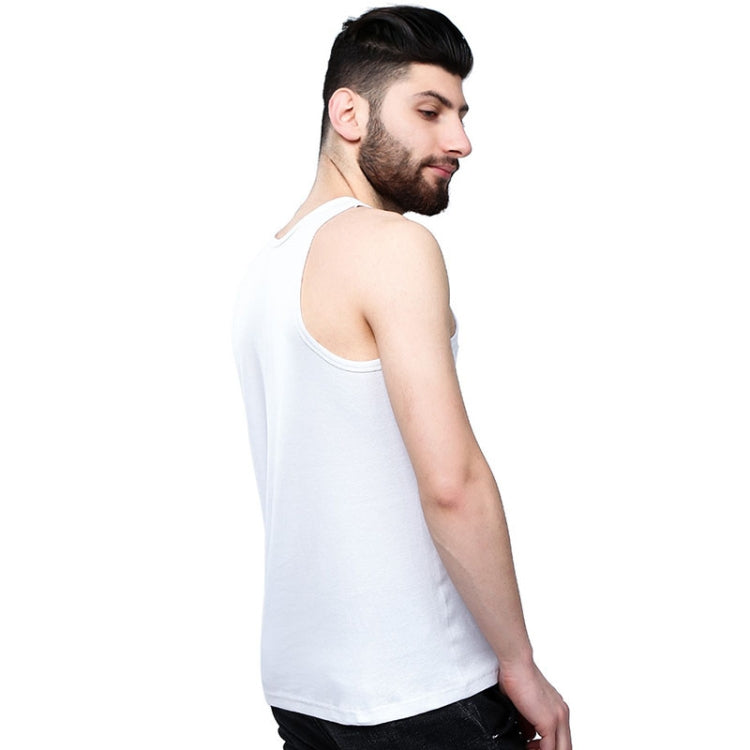 Cotton Men Sports Vest Skin-friendly and Breathable Casual Vest