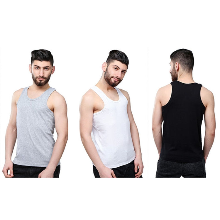 Cotton Men Sports Vest Skin-friendly and Breathable Casual Vest