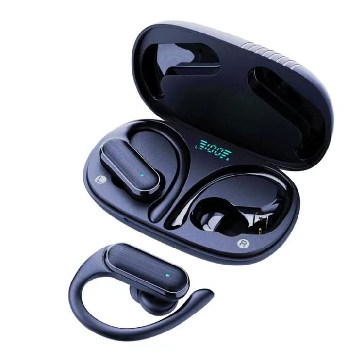 LED Digital Display Wireless Ear-Mounted Noise Reduction Bluetooth Headset