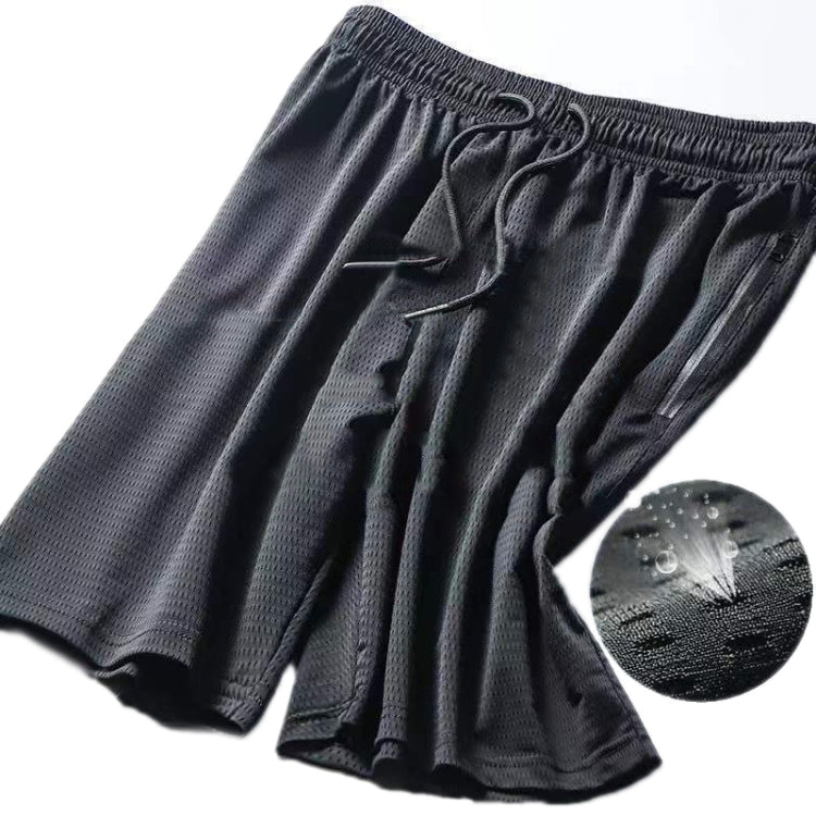 Men Summer Quick-drying Ice Silk Sports Slack Shorts My Store