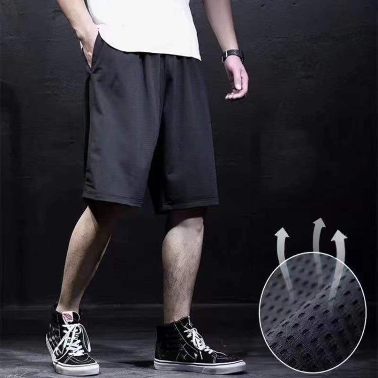 Men Summer Quick-drying Ice Silk Sports Slack Shorts My Store