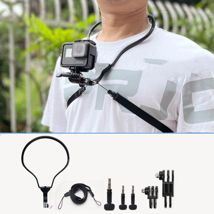 TUYU Camera Neck Holder Mobile Phone Chest Strap Mount  For Video Shooting//POV Reluova