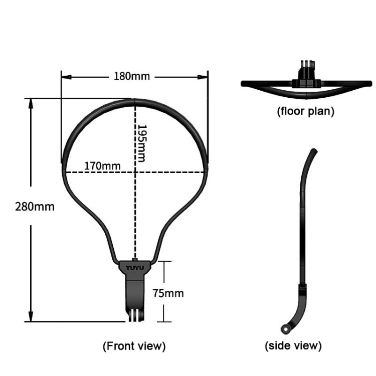 TUYU Camera Neck Holder Mobile Phone Chest Strap Mount  For Video Shooting//POV Reluova